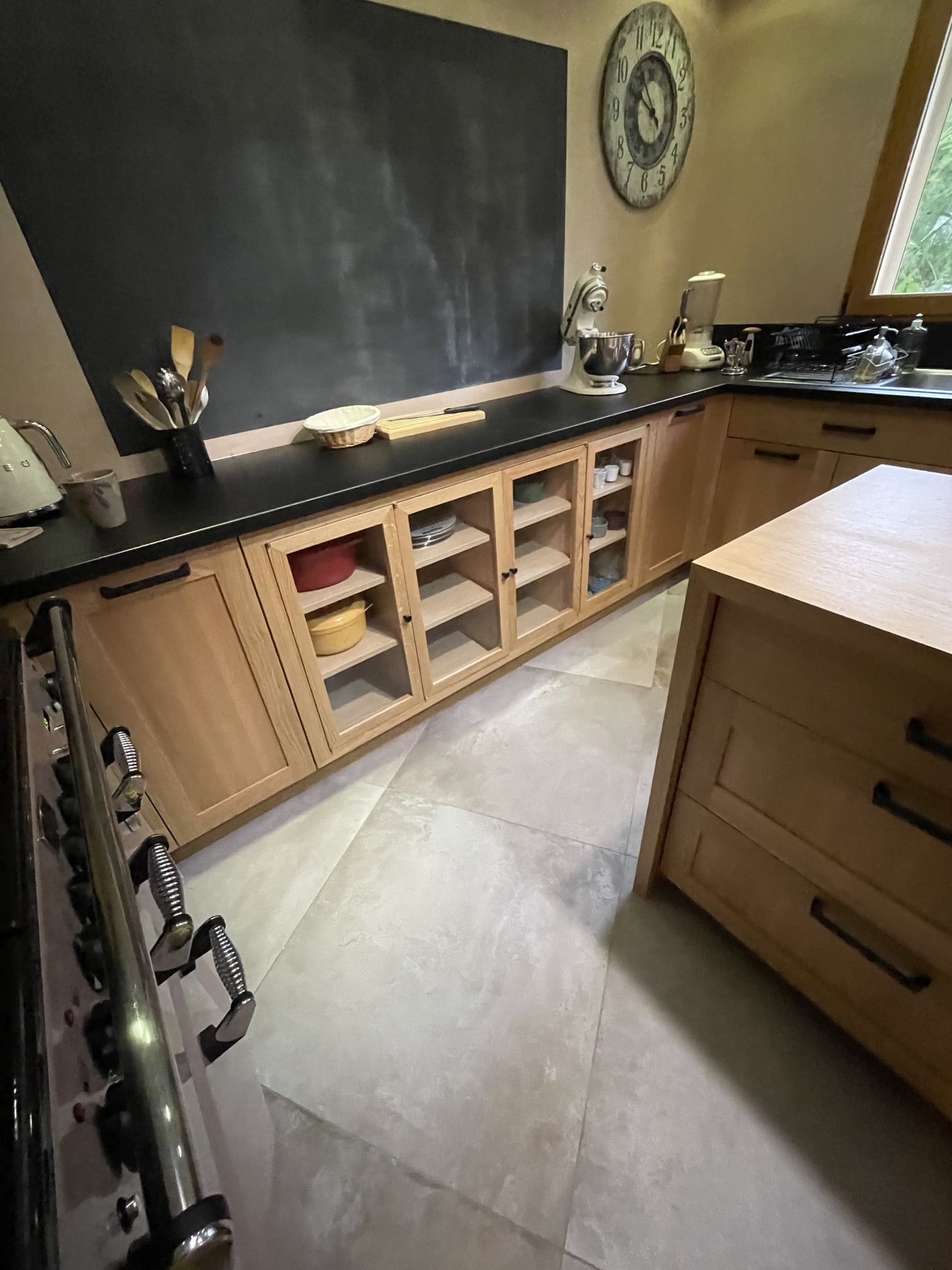 Rénovation cuisine après mobilier en bois