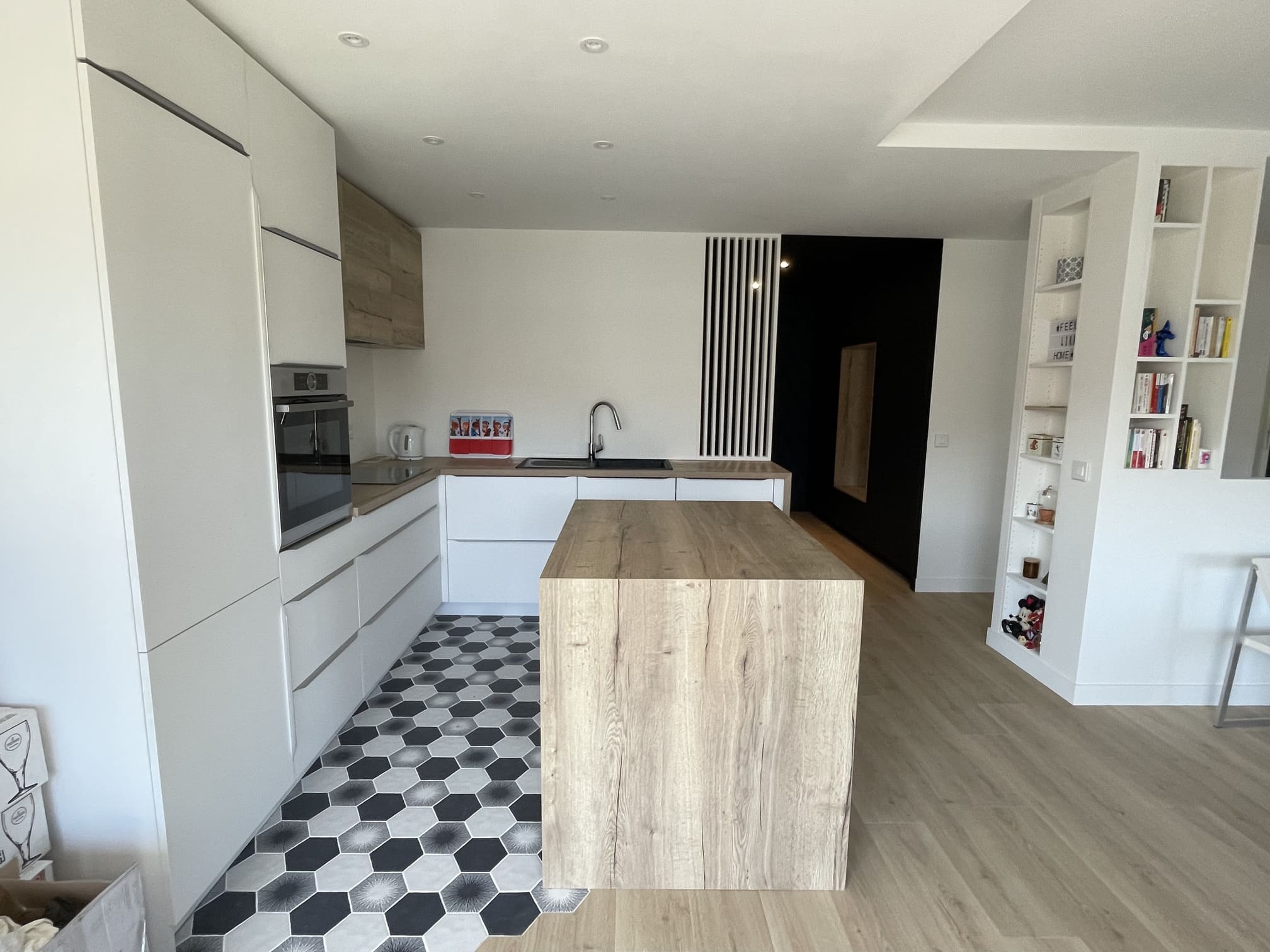 Agencement de cuisine sur mesure en rénovation