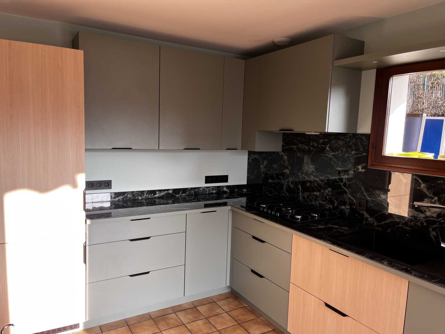 Travaux d'installation de cuisine