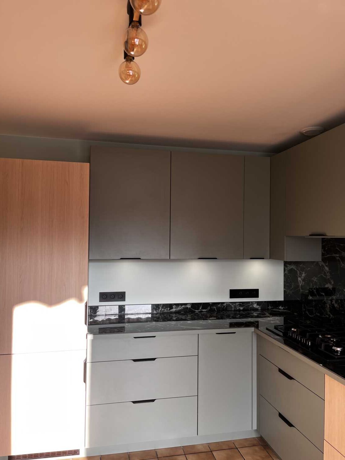 Travaux d'installation de cuisine